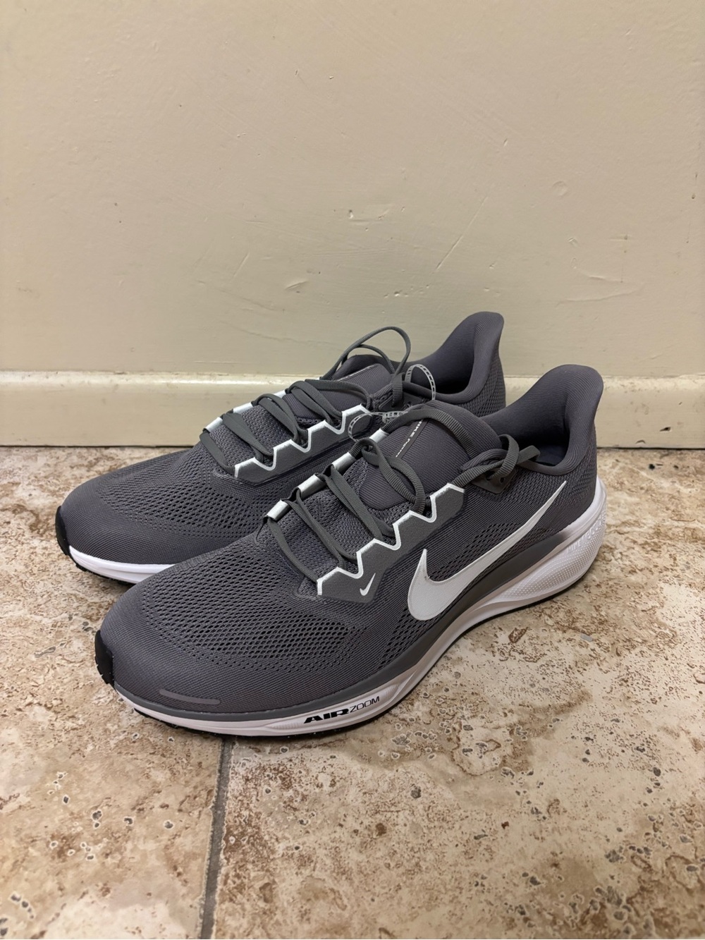 Size 14 Nike Air Zoom Pegasus 41 Grey Running Training Gym Men's HF1536 003 RARE